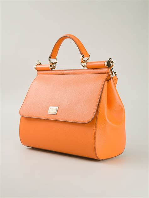 dolce gabbana back orange purse|dolce and gabbana purses website.